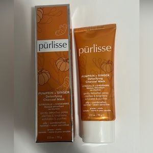 PURLISSE PUMPKIN + GINGER DETOXIFYING CHARCOAL MASK